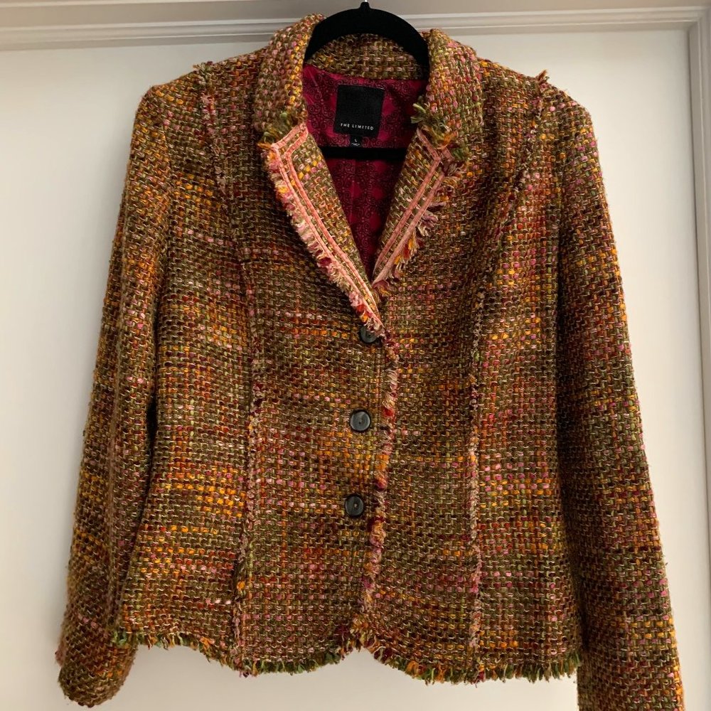 Limited Multicolor Tweed Blazer
